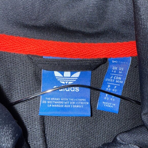 Adidas Originals Faux Leather Track Jacket - Picture 4 of 4